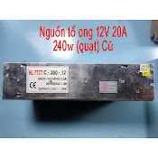 Nguồn Tổ Ong 12V 20A(Quạt) Cũ