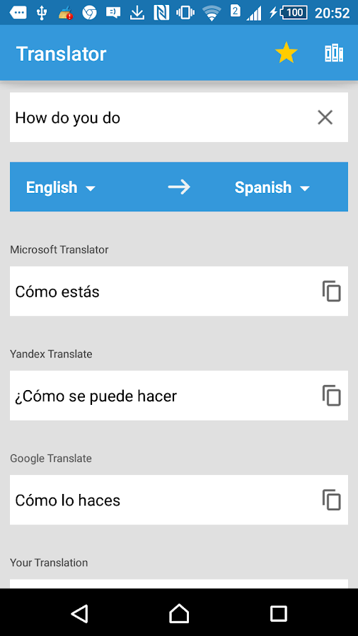    Combo Translator- screenshot  