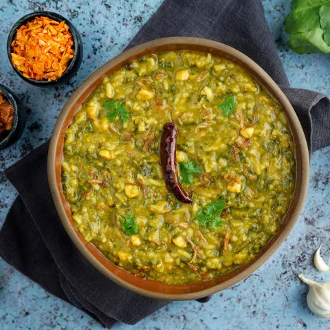 Dal Palak Khichdi