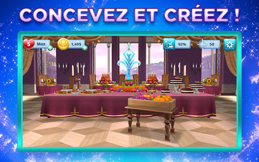 Télécharger Gratuit Les aventures Disney Frozen : un nouveau match 3 APK MOD (Astuce) 2