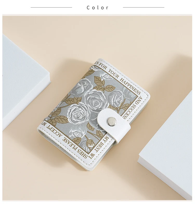 Title 8, Cartera Tarjetas Floral Anime Antideterioro Ran...