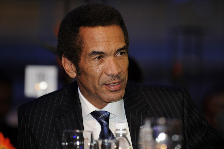 Ian Khama, former president of Botswana. Picture: FINANCIAL MAIL