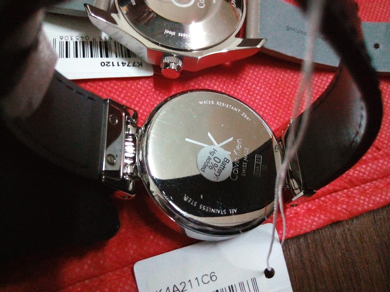 Calvin Klein - watches - Siwss-made - ship USA LongCK - 12