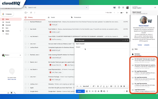 Gmail Copilot by cloudHQ