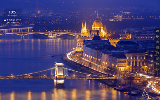 Budapest HD Wallpapers - Custom New Tab