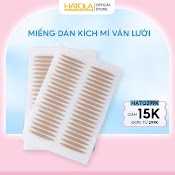 Miếng Dán Kích Mí Vân Lưới Siêu Tàng Hình Set 40 Cái Dán Tạo Mí Ren Giúp Đôi Mắt To Tròn Tự Nhiên Hatola