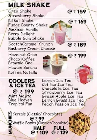 London Bubble Co. menu 4