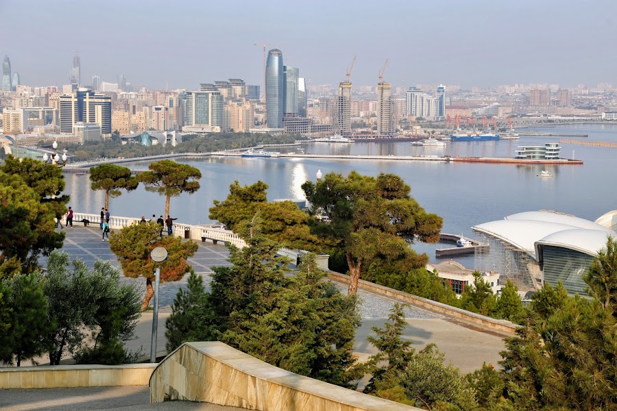 Baku, panorama miasta