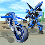 Cover Image of Unduh Flying Bike Transformer Robot 1.1.6 APK