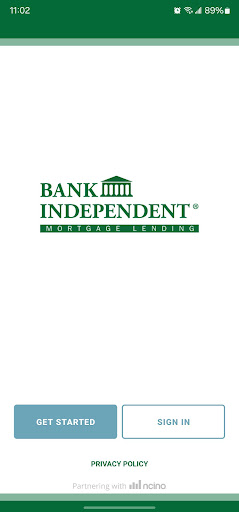 Screenshot Bank Independent Mortgage