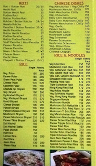 Swami Sharddha Hotel menu 4