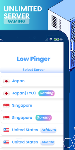 Screenshot Low Pinger FF VPN - Gaming IP