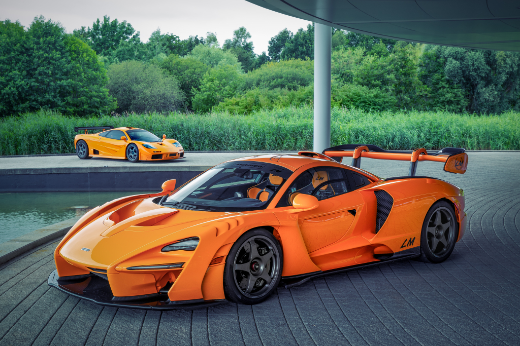 McLaren Senna 2019 laranja; para matéria sobre o filme Fast X