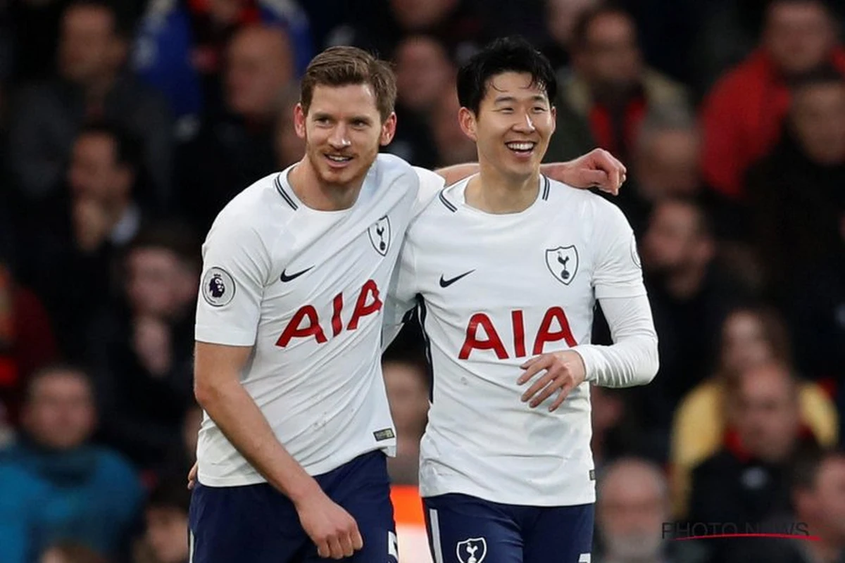 Jan Vertonghen na het fantastisch doelpunt van Heung-min Son: "Fantastisch? Mijn assist was beter!" 