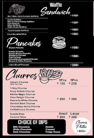 High On Desserts menu 5