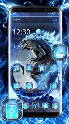 Neon Godzilla Thunder Themeのおすすめ画像1