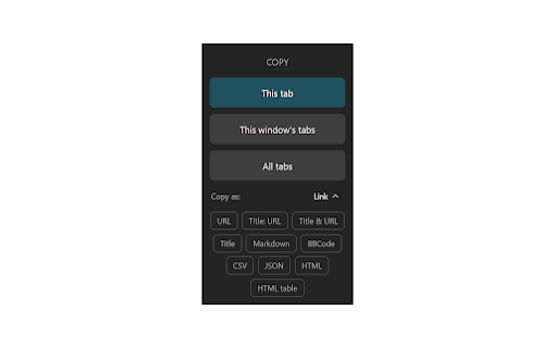 Tab Copy