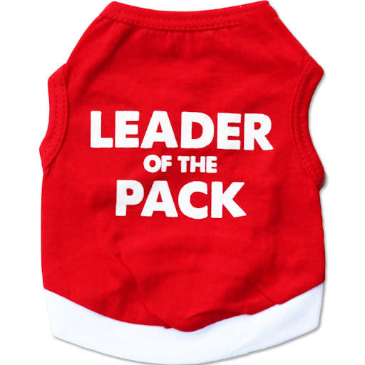 Title 2, Wholesale Dog Clothing Cotton Big Red Printed L...