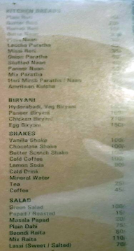 Baba Food Corner menu 5