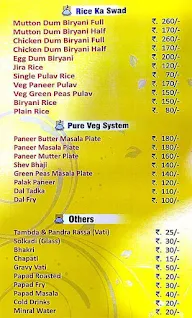 Sugran's Kolhapuri Non Veg menu 2