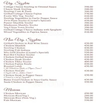 Crystal Restaurant Plaza menu 1