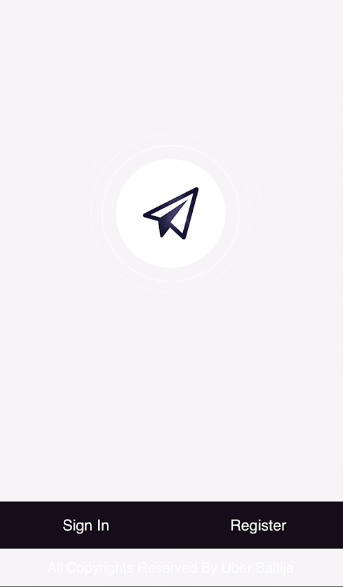 Android application iZicab Passenger screenshort
