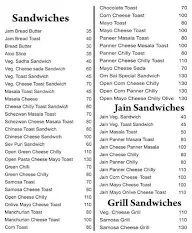 Om Sai Sandwich Center menu 4