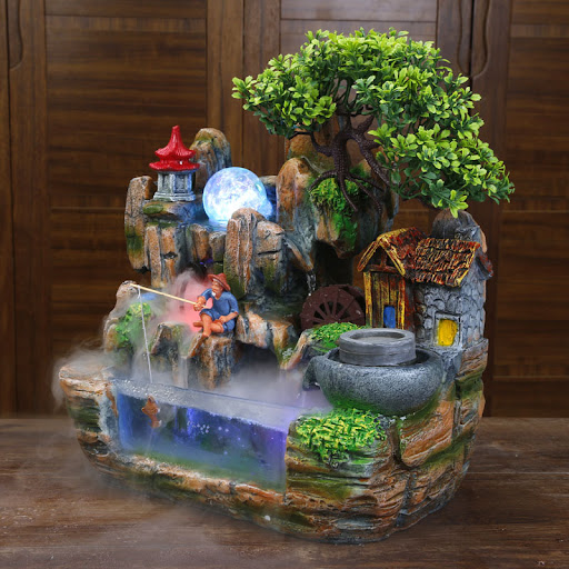Title 1, Fashionable Personalized Rockery Fountain Water...