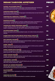 Masala menu 4