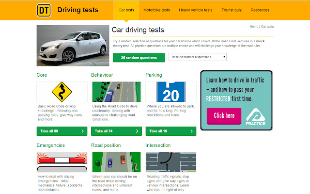 NZ Road Code  Drive - Drive - The official way to drive. Drive