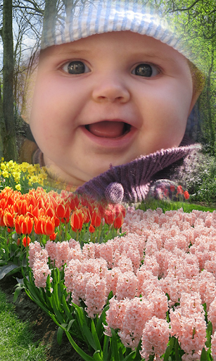 Beautiful Garden Photo Set Karne Wala Frame App