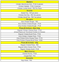 Hayat Fast Food menu 1