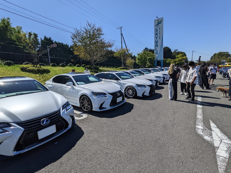 GSの三島スカイウォークMT・10月も宜しくお願いします・ドライブ・レクサス10系祭りに関するカスタム事例の投稿画像10枚目