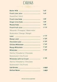 Aromas Of Biryani menu 1