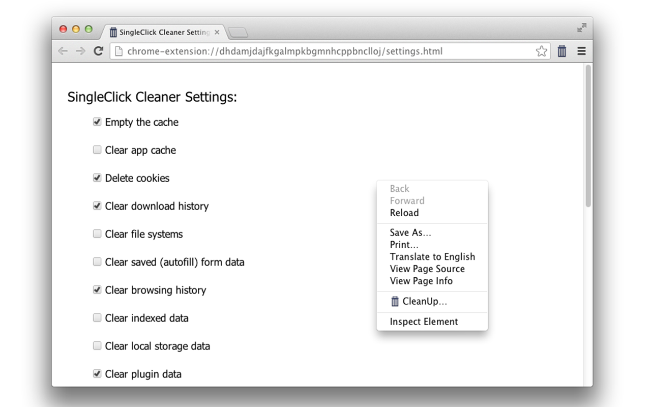 SingleClick Cleaner Preview image 5