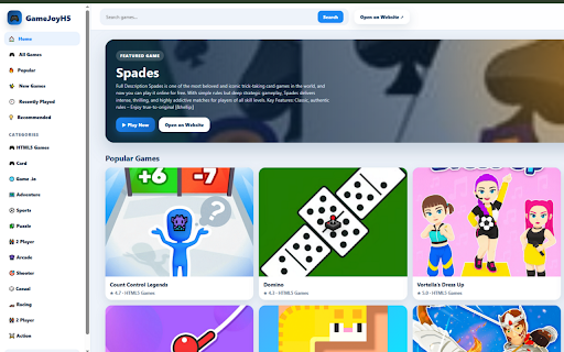 GameJoyH5 - HTML5 Games screenshot 1