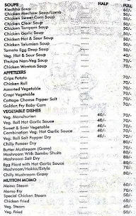 Keichha menu 2