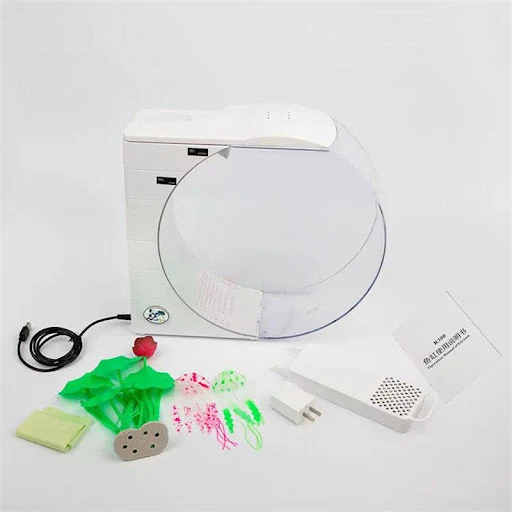 Aquarium mini jellyfish tank multi-functional filter oxygen small fish tank new ecological fish tank aquarium accessorie
