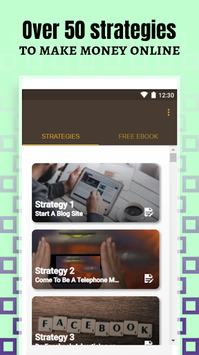 Screenshot Online Money Making Strategies