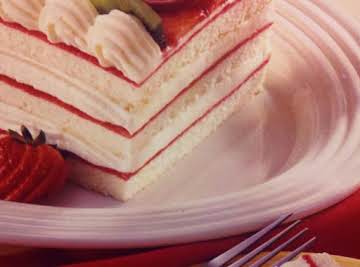 Strawberry Cheesecake Torte