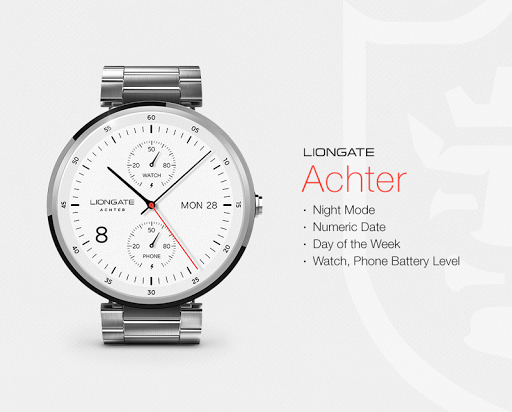 Achter watchface by Liongate