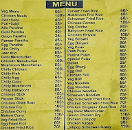 Hungry Buds menu 1