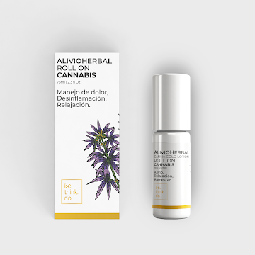 Loción Fría Relajante Be Think Do Con Cannabis Roll On X 75 Ml Cannabidiol 0,1%  