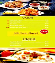 Sagar Ratna menu 1