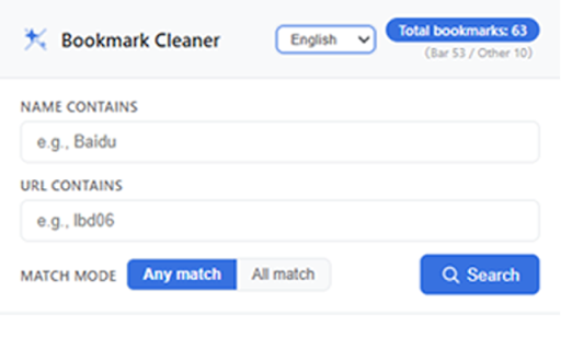 Bookmark Cleaner screenshot 1