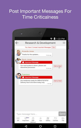 Screenshot Office Chat, Work Messaging