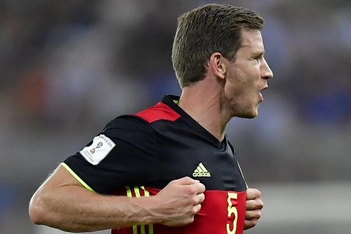 Vertonghen goudeerlijk: "Het was niet met goed spel, maar we zijn er én we gaan er <i>ene</i> op drinken"