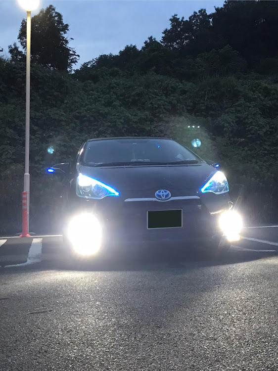 アクアの初コラボ・アクア・和歌山県・アクア乗りさんと繋がりたい・ドライブに関するカスタム事例の投稿画像2枚目