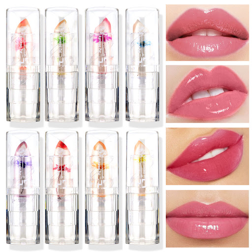Title 6, Dried Flower Warming Transparent Jelly Lipstick...