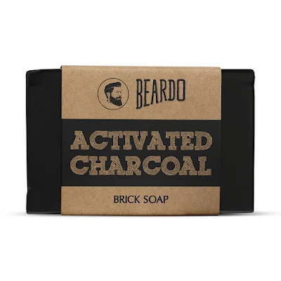 Beardo Brick Soap - Activated Charcoal - 125 g